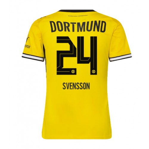 Borussia Dortmund Daniel Svensson #24 Kotipaita Naiset 2026-27 Lyhythihainen